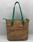 Anne Klein Tan Cork Tote Bag