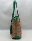Anne Klein Tan Cork Tote Bag