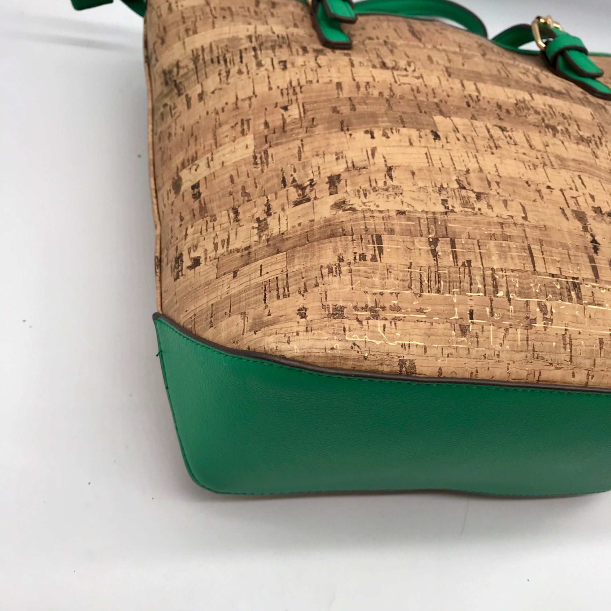 Anne Klein Tan Cork Tote Bag
