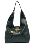 Steve Madden Black Leather Shoulder Bag