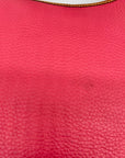 Dooney & Bourke Pink Pebbled Grain Leather Patterson Penelope Shoulder Bag