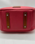 Dooney & Bourke Pink Pebbled Grain Leather Patterson Penelope Shoulder Bag