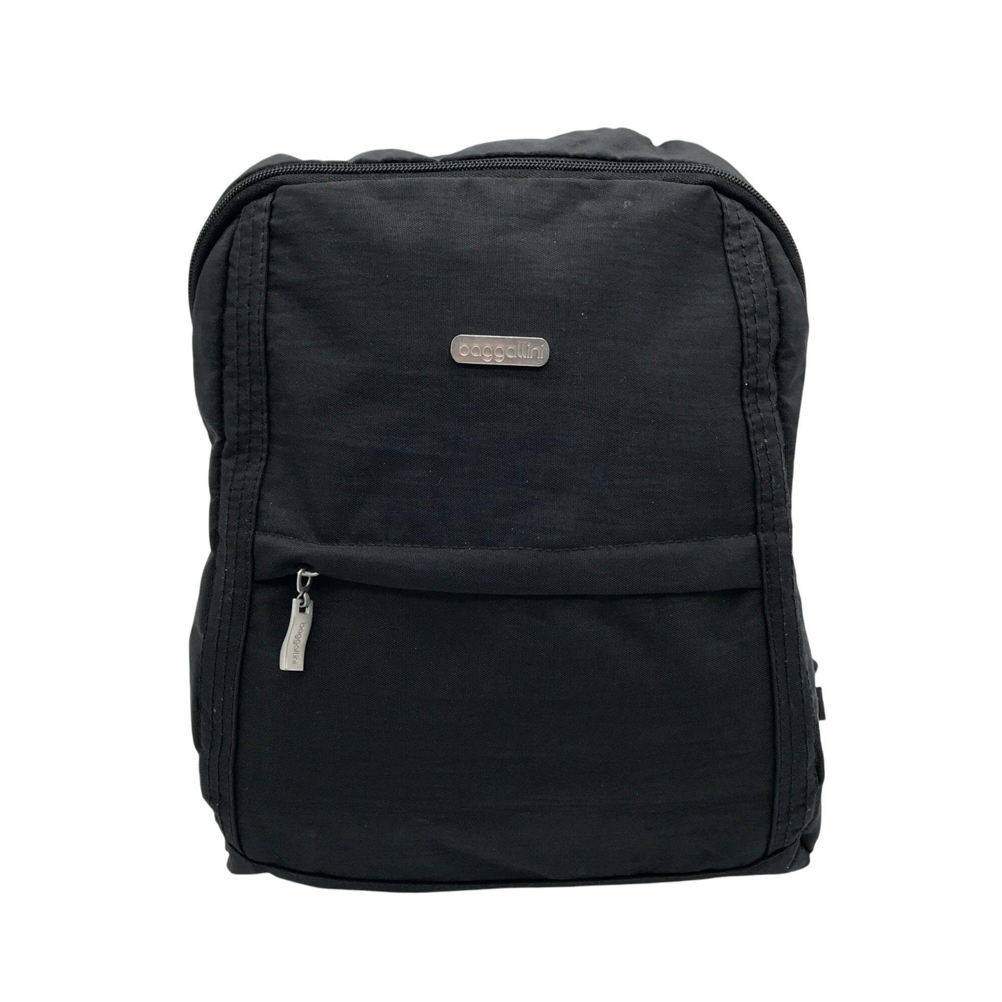 Baggallini Black Nylon Excursion Convertible Sling Bag