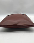Stauer Brown Italian Leather Crossbody Bag
