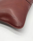 Stauer Brown Italian Leather Crossbody Bag
