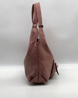 Michael Kors Mauve Pebbled Leather Austin Hobo Bag