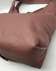 Michael Kors Mauve Pebbled Leather Austin Hobo Bag