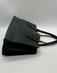 Coach Black Pebbled Leather Charlie Carryall Bag 25137