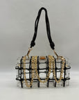 BC Bags Transparent Convertible Evening Bag
