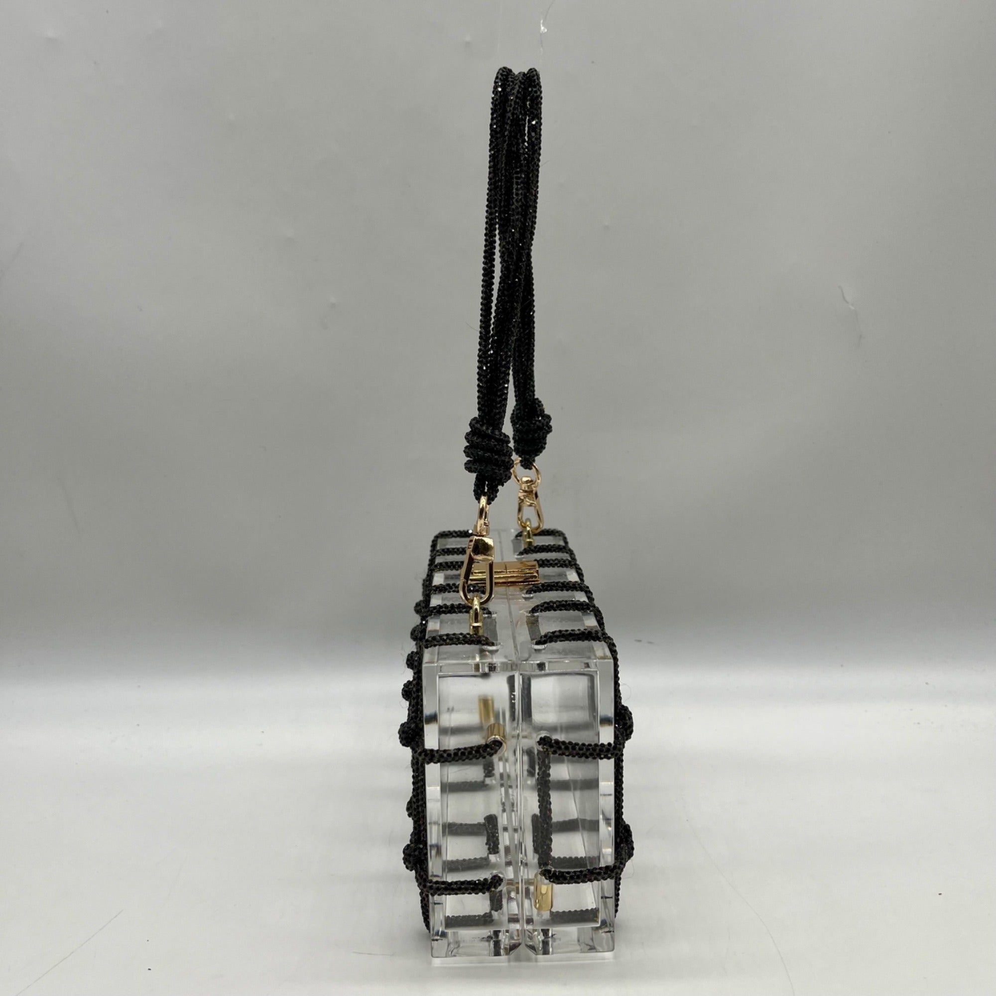 BC Bags Transparent Convertible Evening Bag