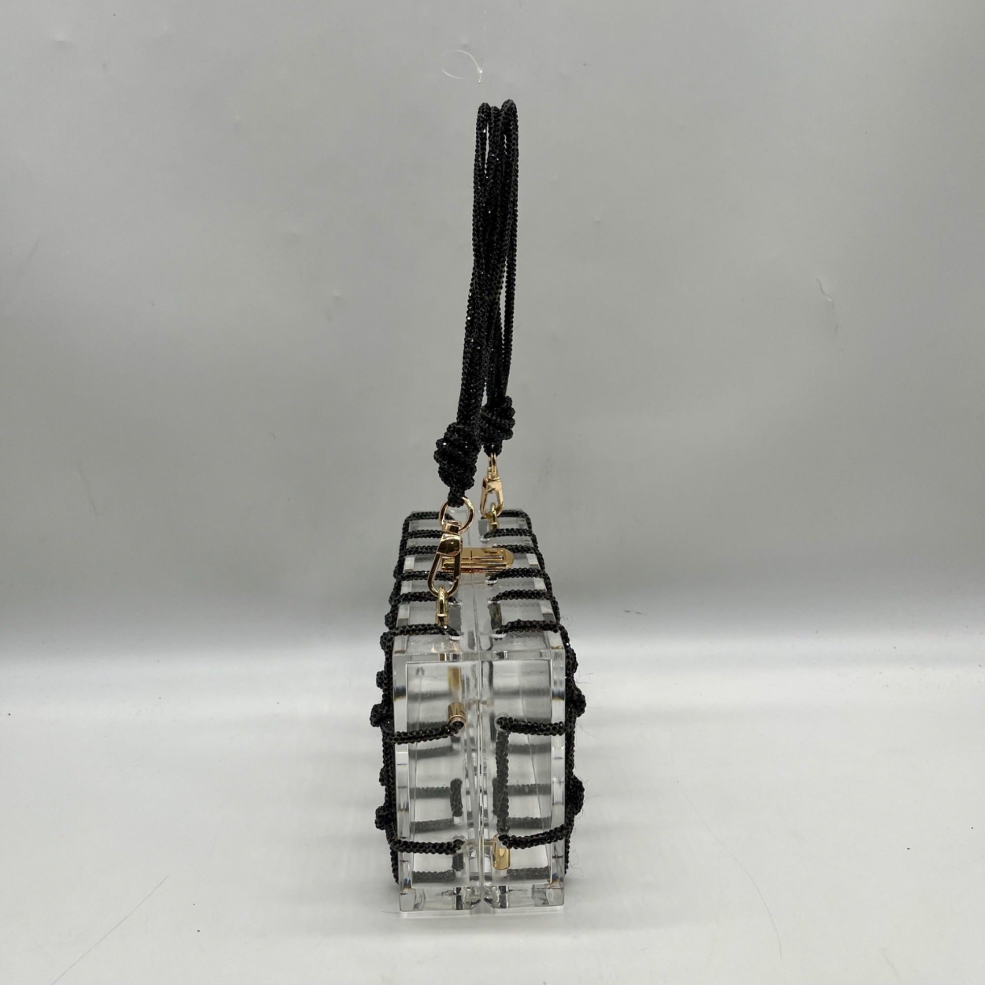 BC Bags Transparent Convertible Evening Bag