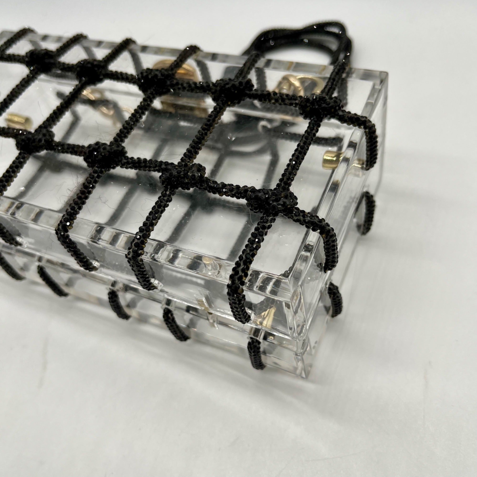 BC Bags Transparent Convertible Evening Bag