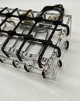 BC Bags Transparent Convertible Evening Bag