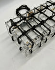 BC Bags Transparent Convertible Evening Bag