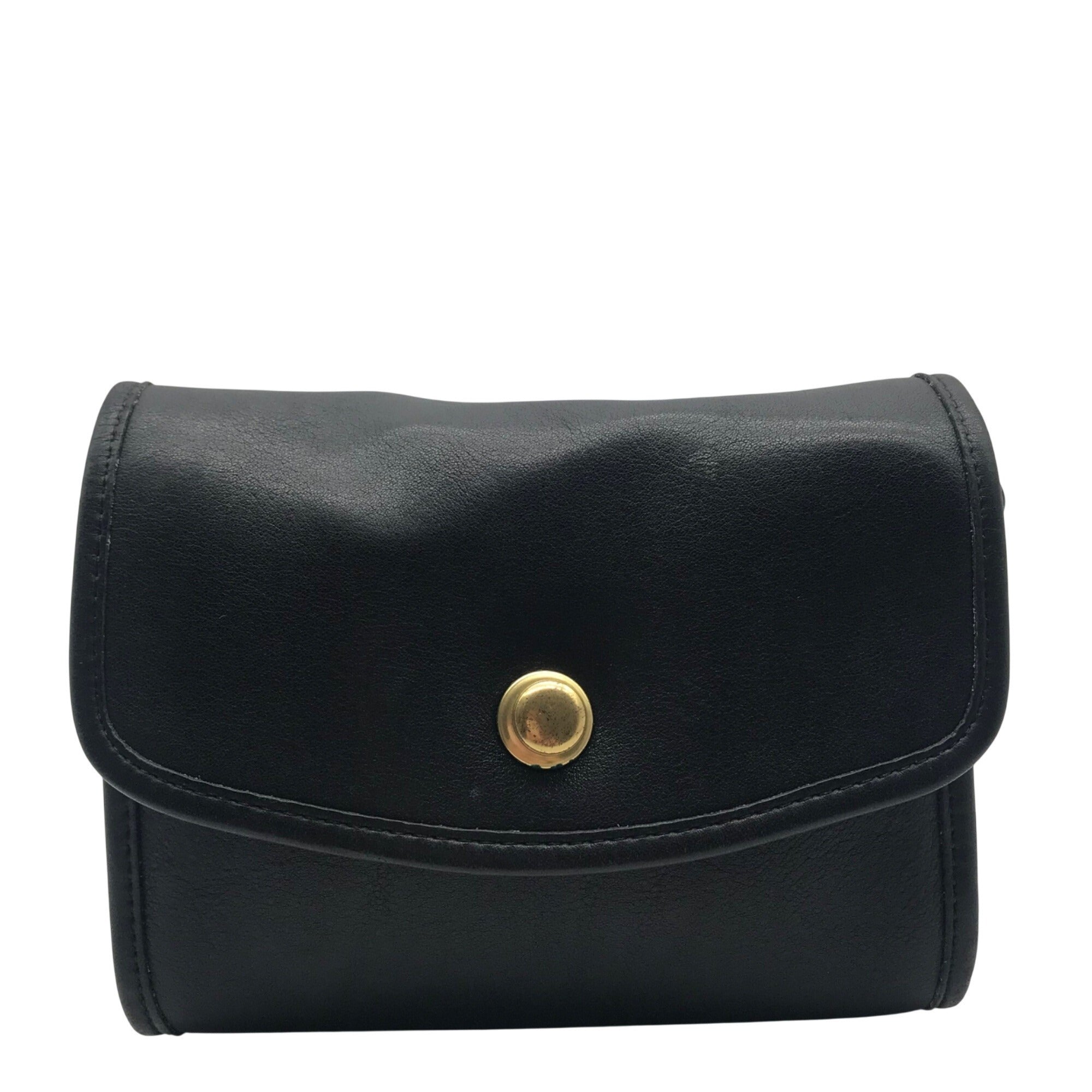 Coach Black Leather Vintage Chrystie Bag