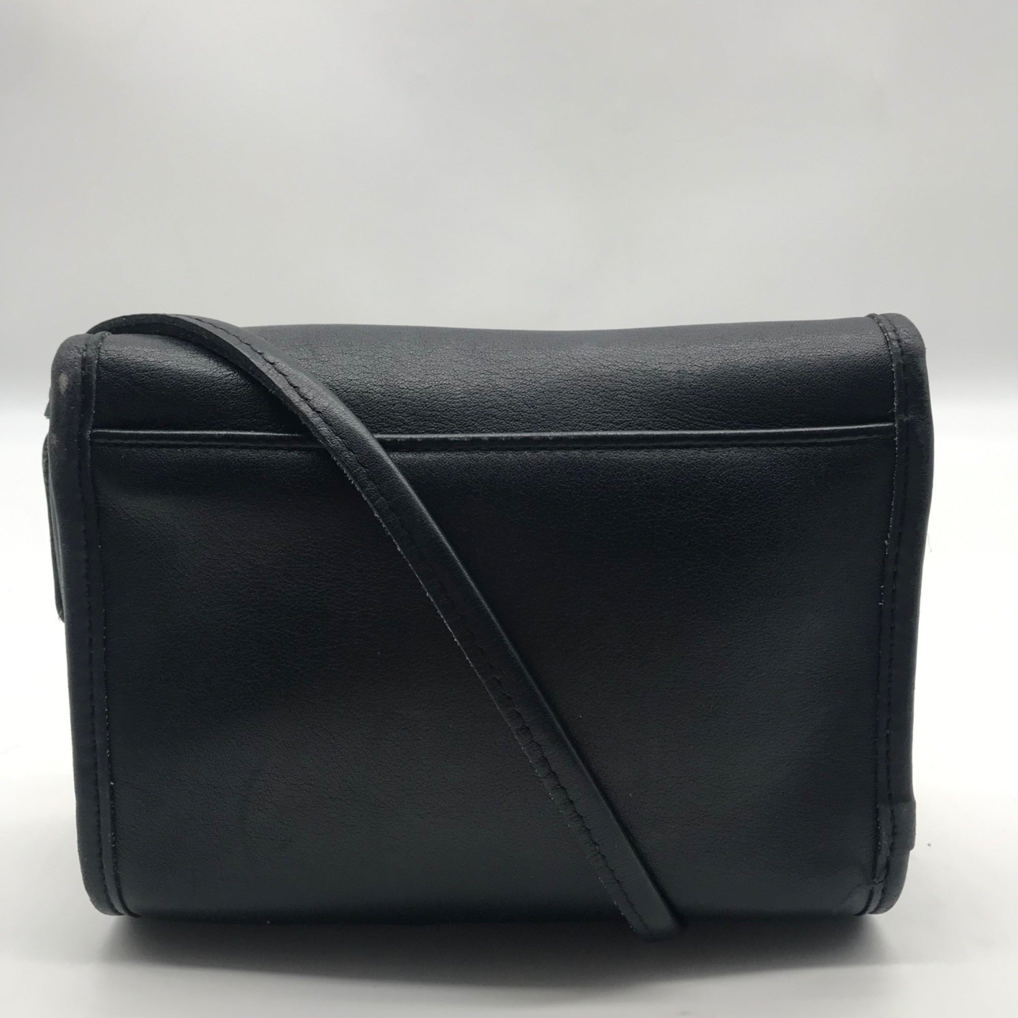 Coach Black Leather Vintage Chrystie Bag