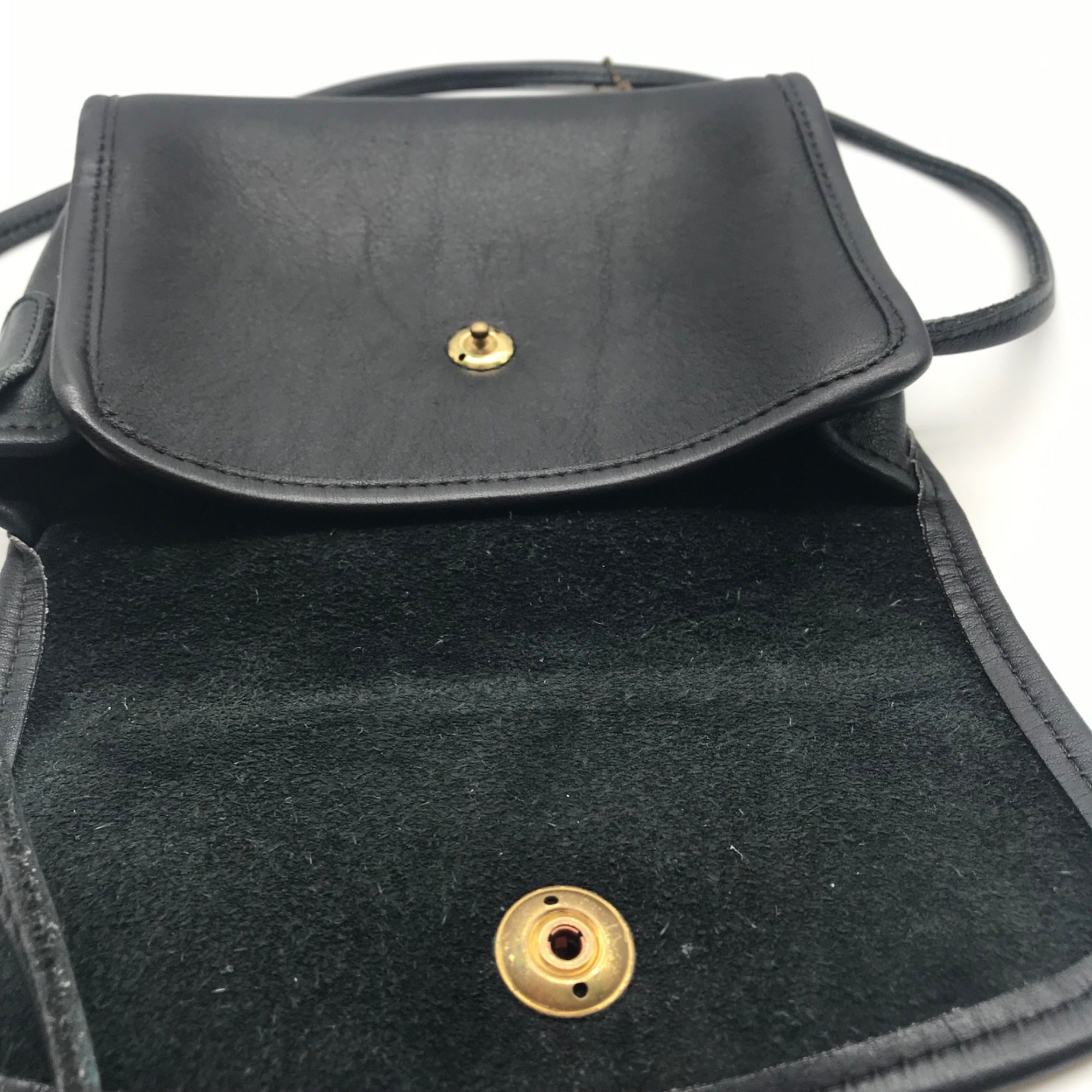 Coach Black Leather Vintage Chrystie Bag