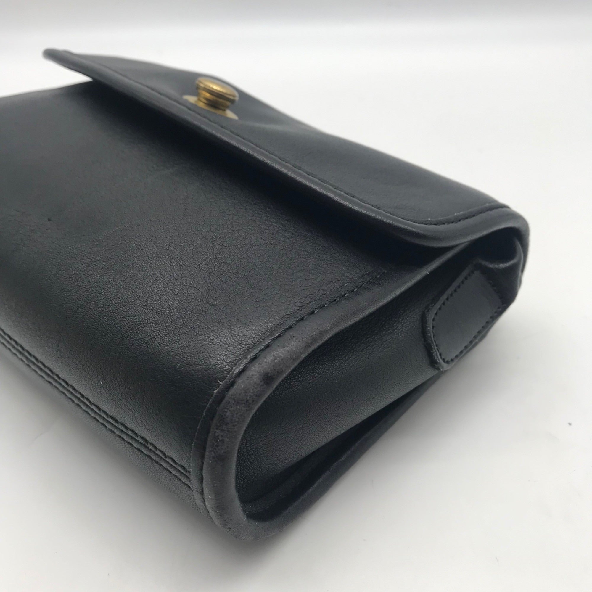 Coach Black Leather Vintage Chrystie Bag