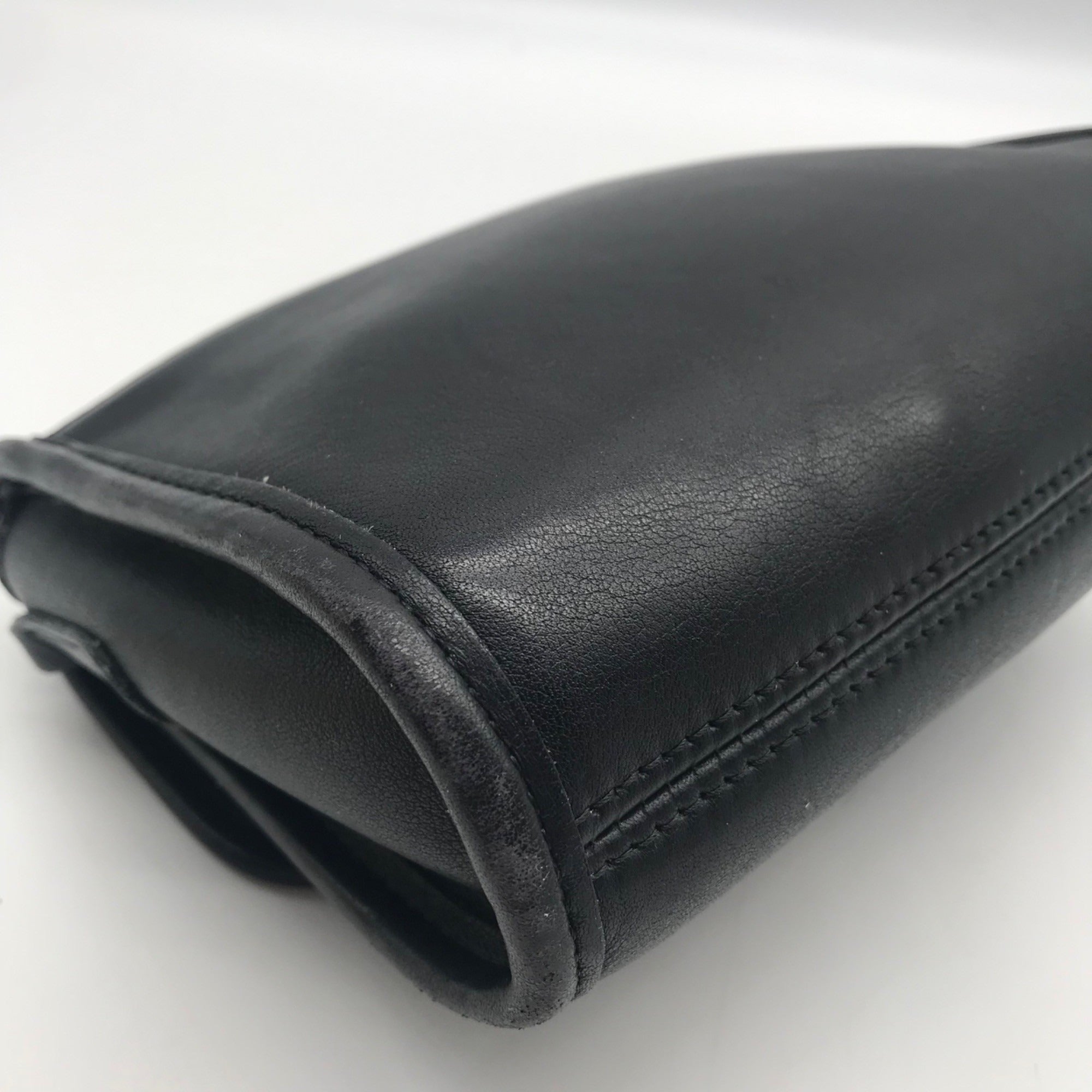 Coach Black Leather Vintage Chrystie Bag