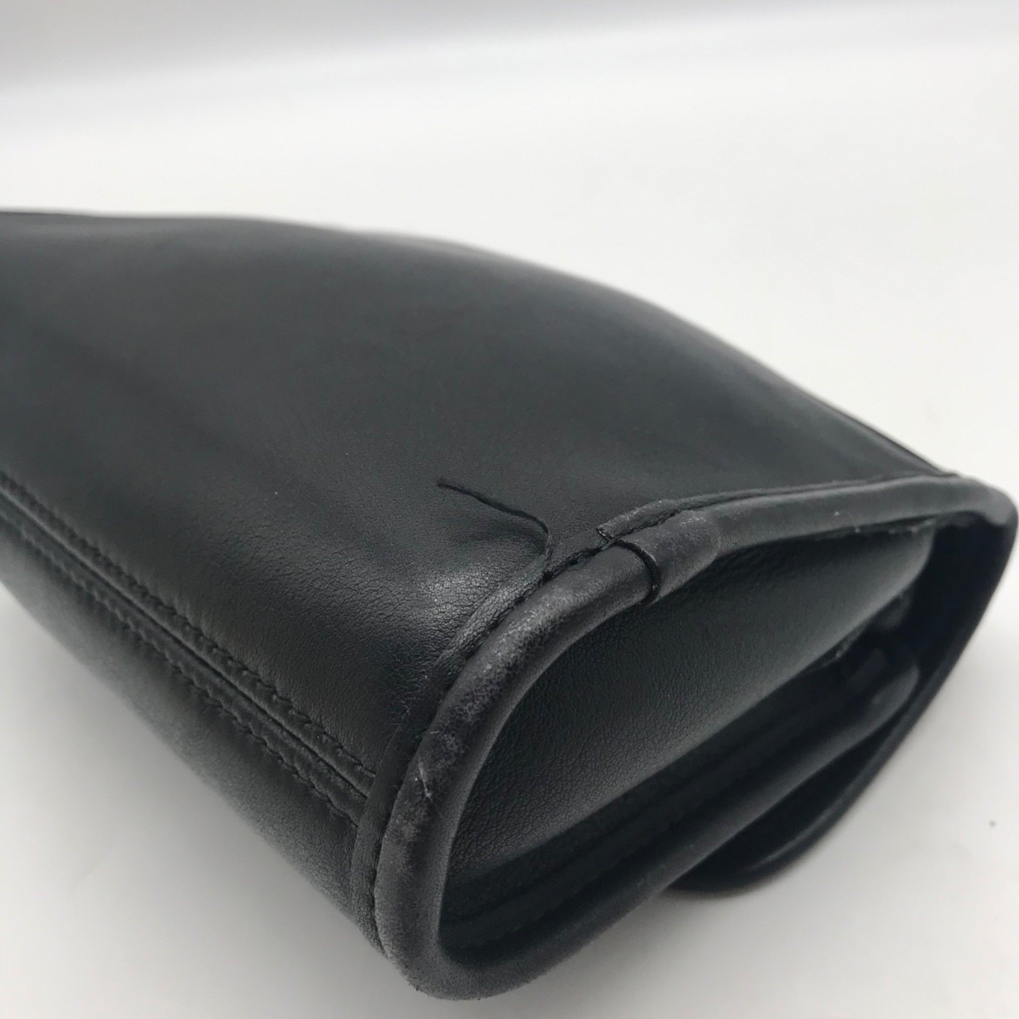 Coach Black Leather Vintage Chrystie Bag