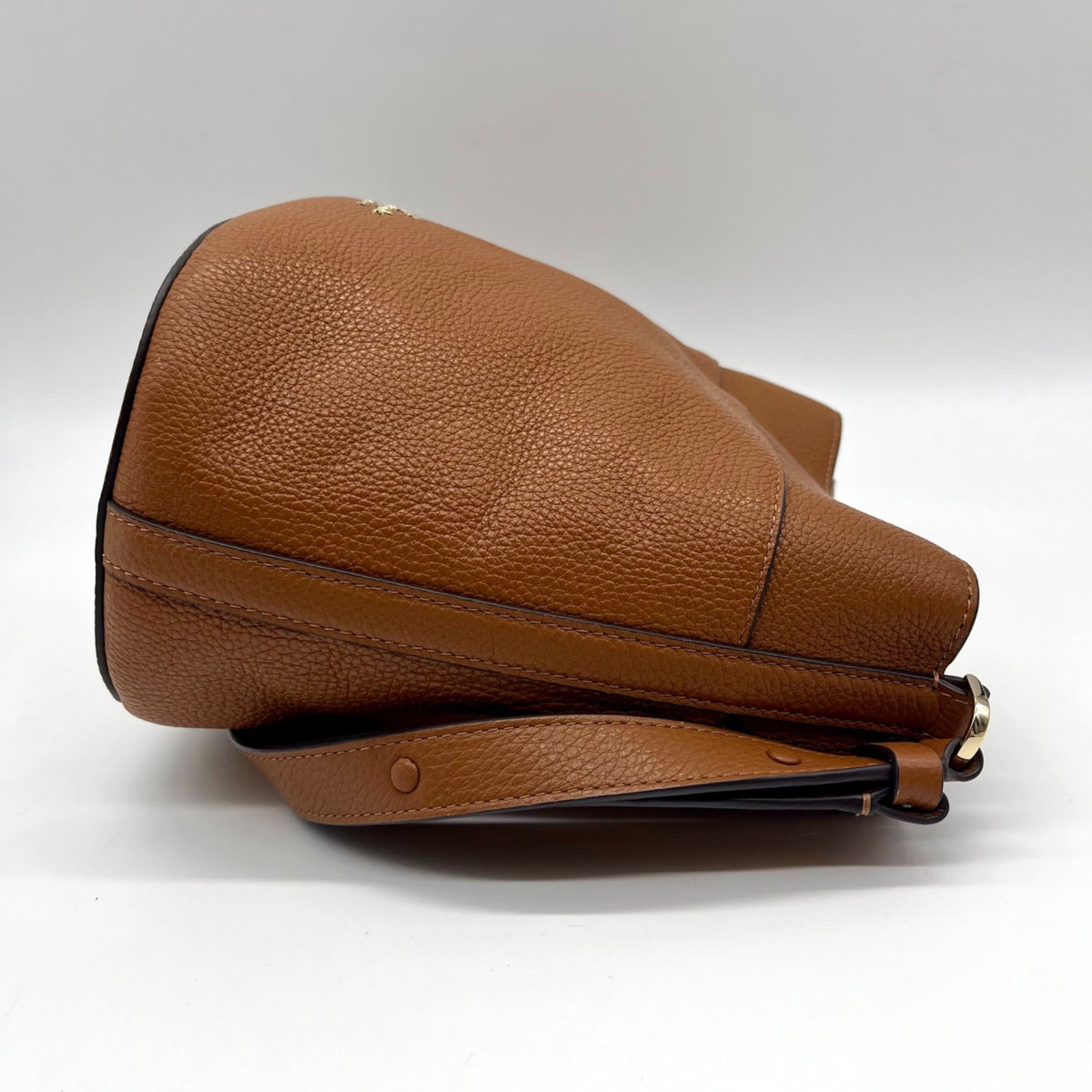 Kate Spade Warm Brown Leila Small Bucket Bag