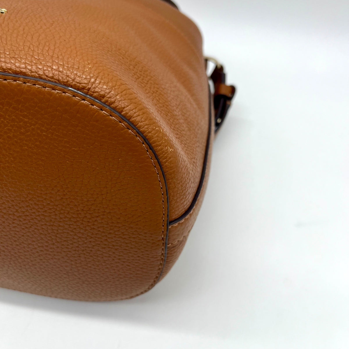 Kate Spade Warm Brown Leila Small Bucket Bag