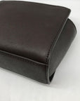 Michael Kors Brown Calf Hair Mini Selma Crossbody Bag