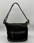 Coach Black Canvas Soho Shoulder Bag 9349