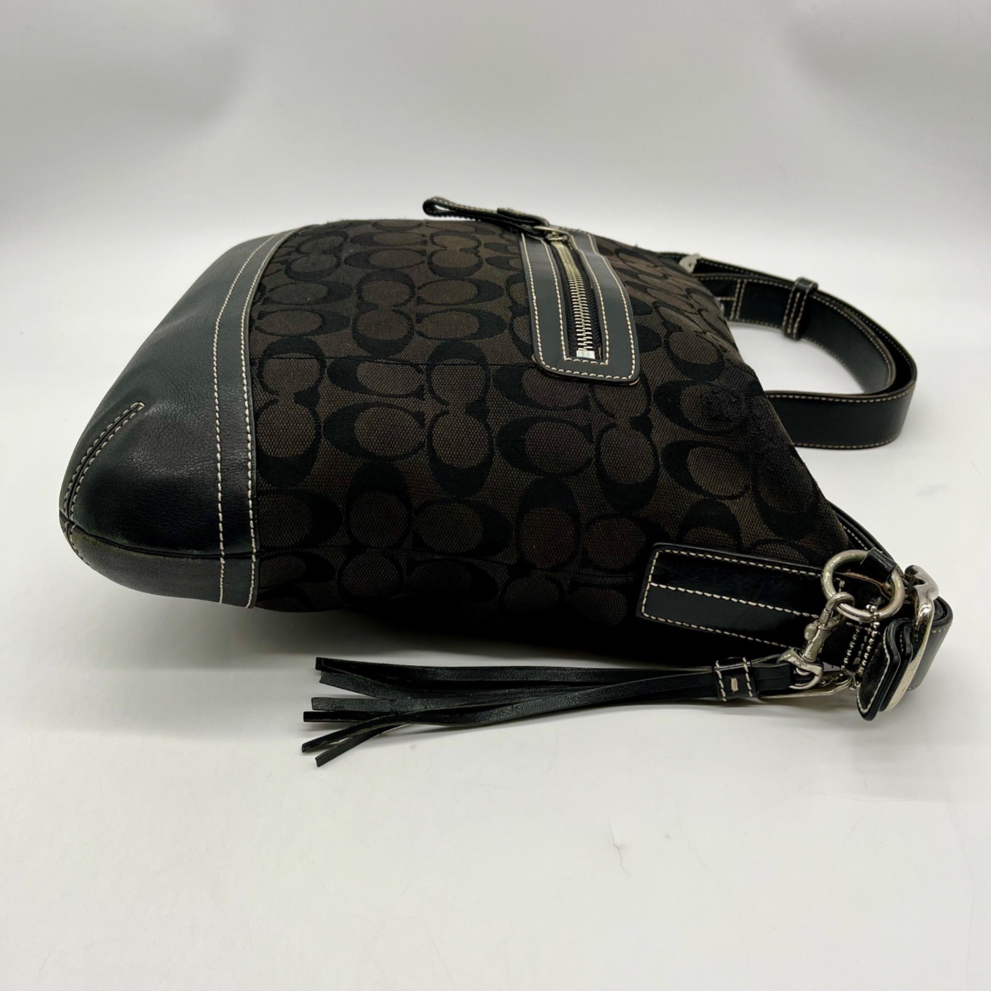 Coach Black Canvas Soho Shoulder Bag 9349
