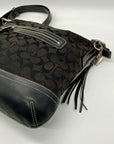 Coach Black Canvas Soho Shoulder Bag 9349