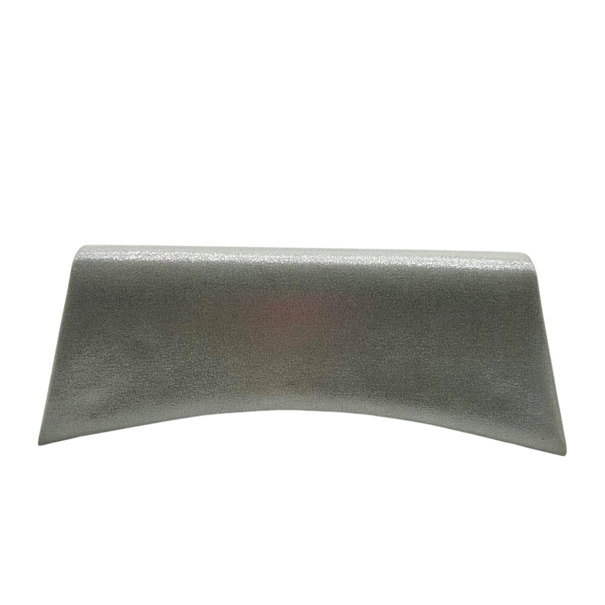 Nina Silver Evening Clutch Bag