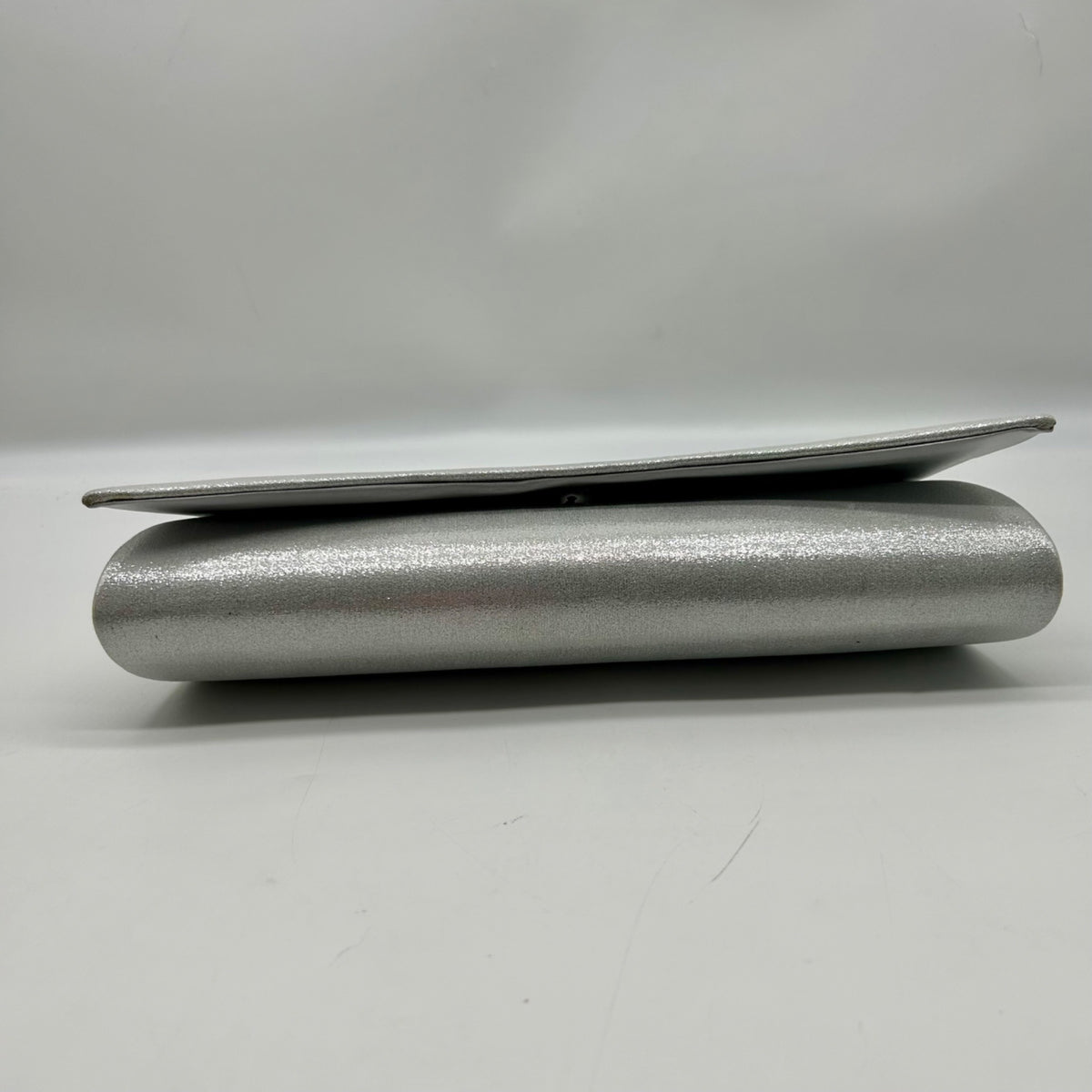 Nina Silver Evening Clutch Bag