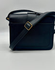 Fossil Zoey Black Leather Crossbody Bag
