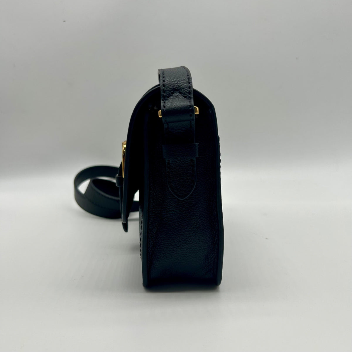 Fossil Zoey Black Leather Crossbody Bag