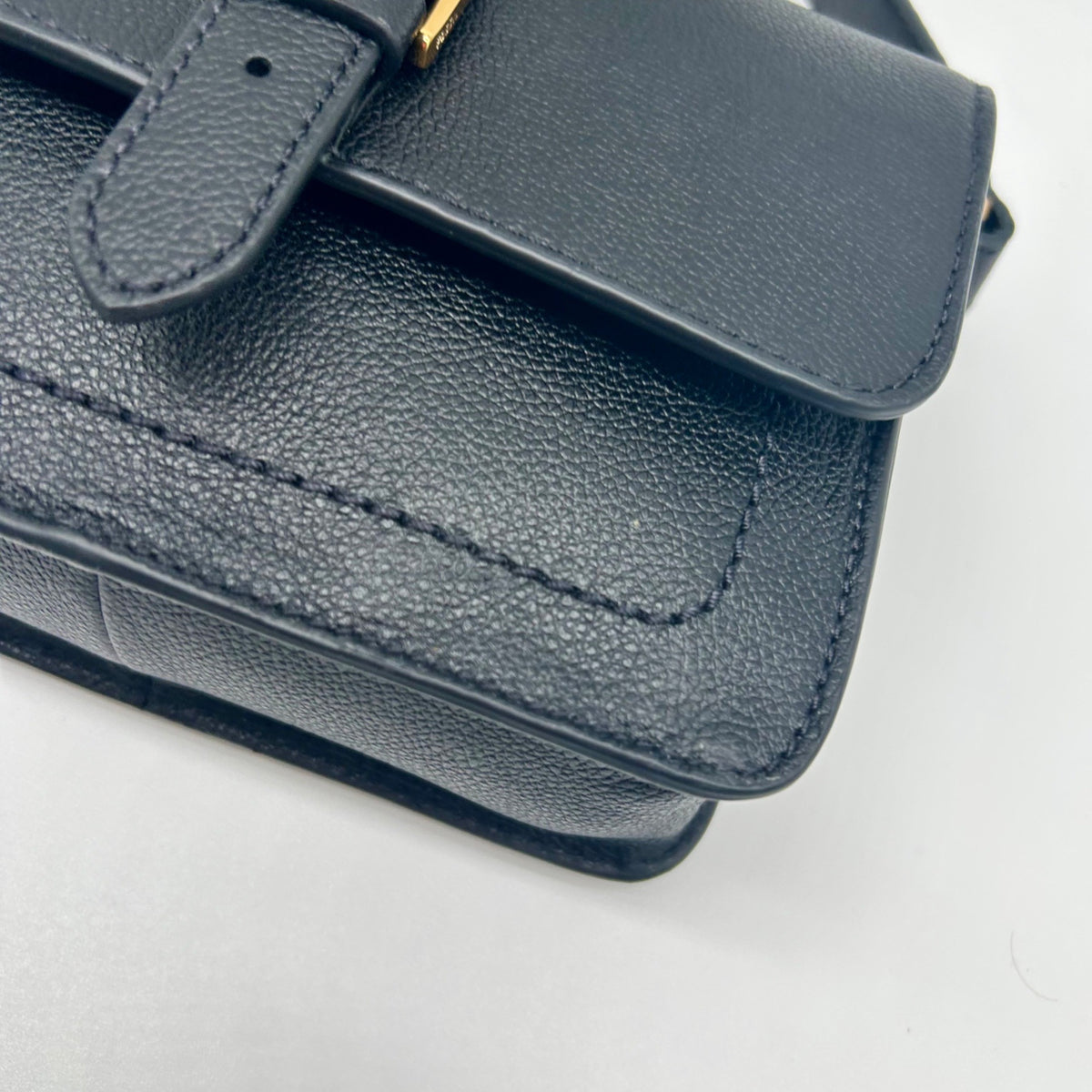 Fossil Zoey Black Leather Crossbody Bag