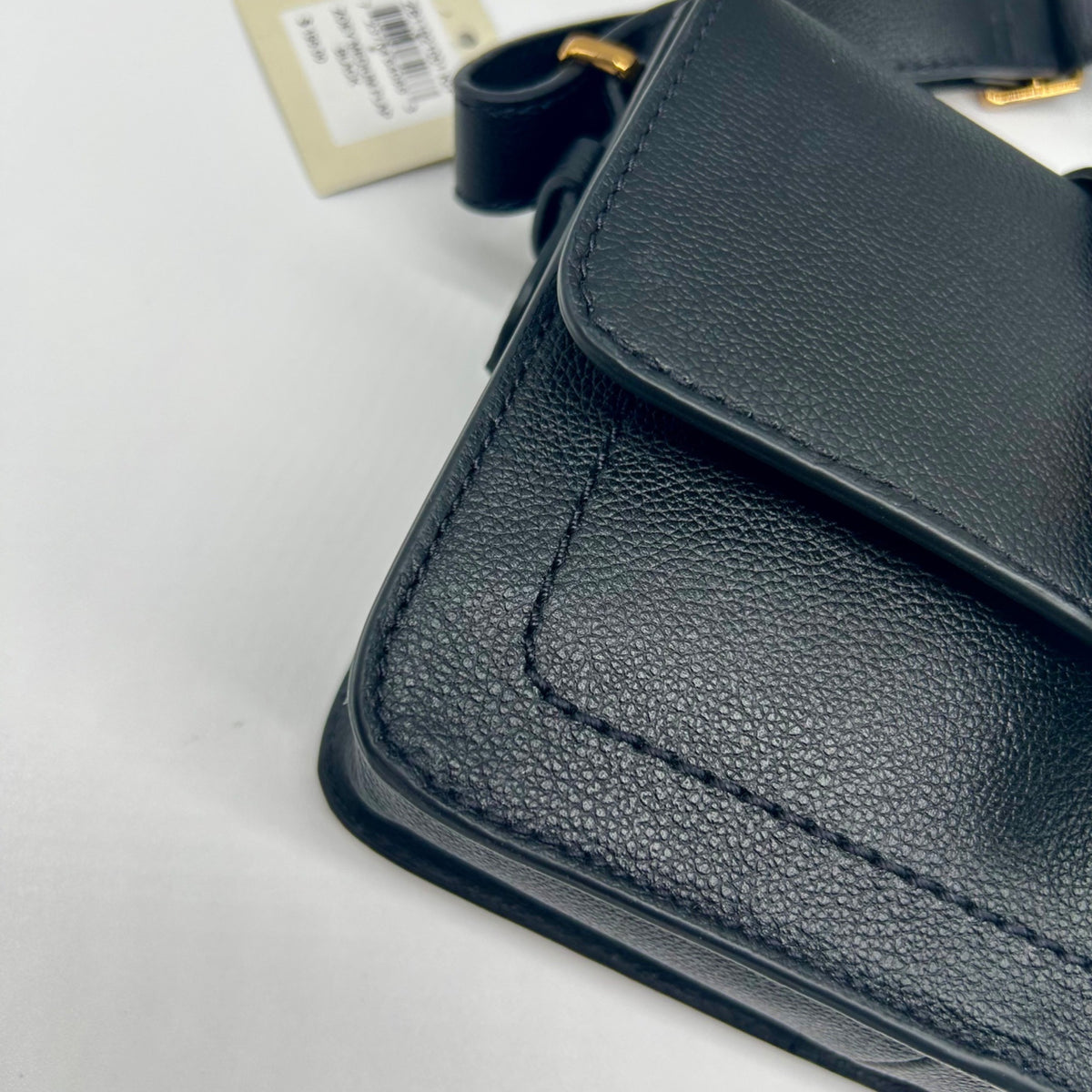 Fossil Zoey Black Leather Crossbody Bag
