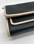 Kate Spade Black Pebbled Leather Crossbody Bag