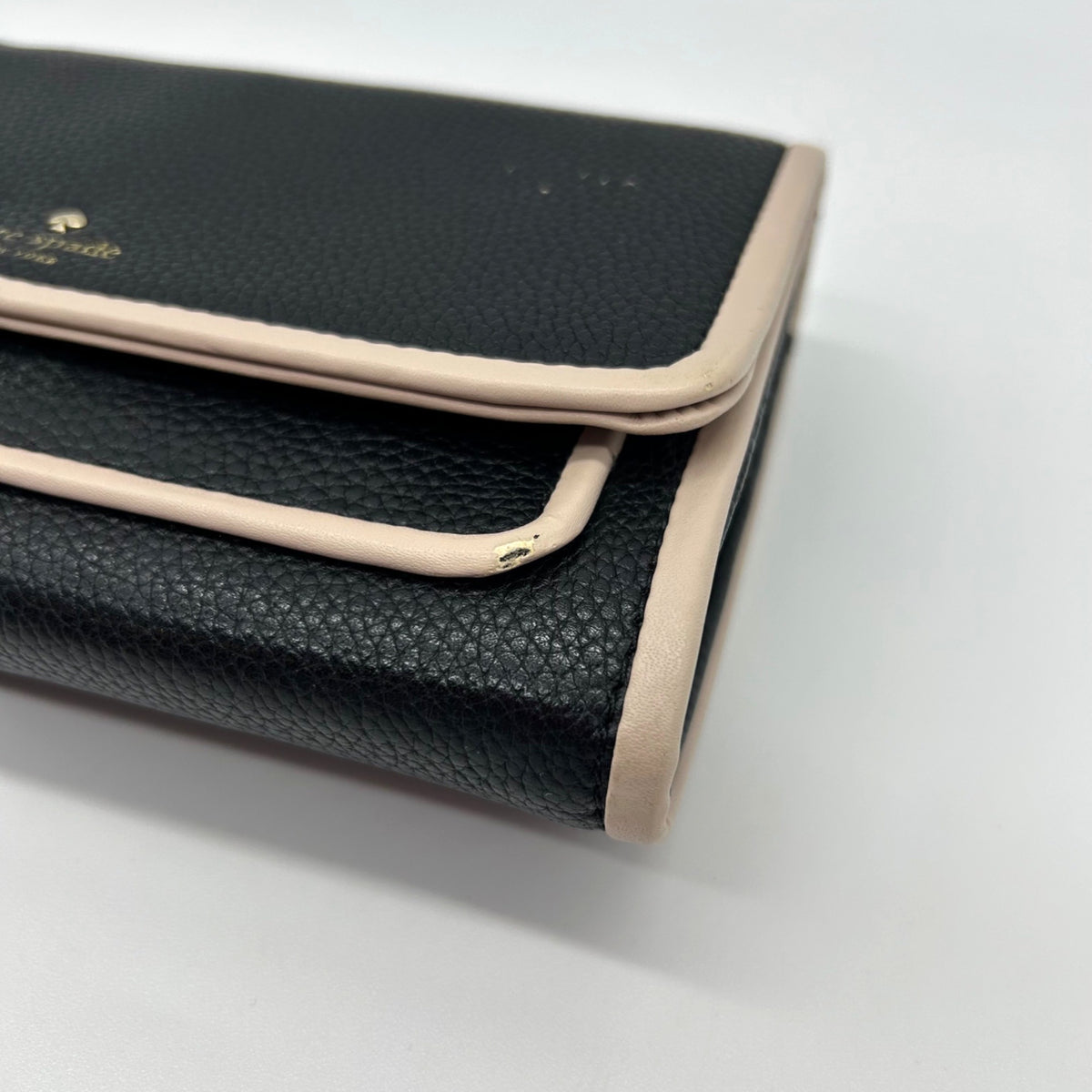 Kate Spade Black Pebbled Leather Crossbody Bag