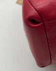 Coach Red Leather Madison Pheobe Shoulder Bag