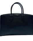 Kate Spade Black Pebbled Leather Satchel Tote Bag