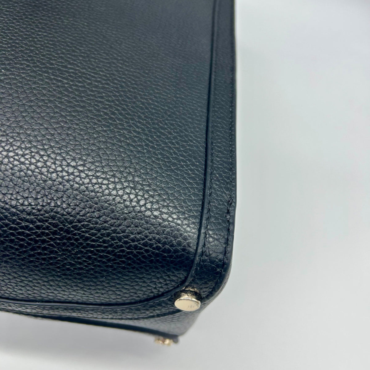 Kate Spade Black Pebbled Leather Satchel Tote Bag
