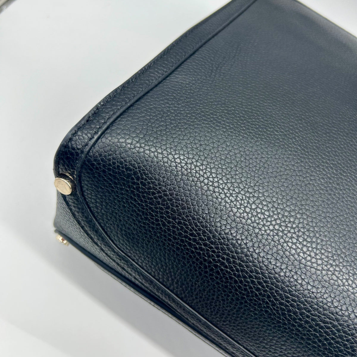 Kate Spade Black Pebbled Leather Satchel Tote Bag