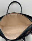 Kate Spade Black Pebbled Leather Satchel Tote Bag
