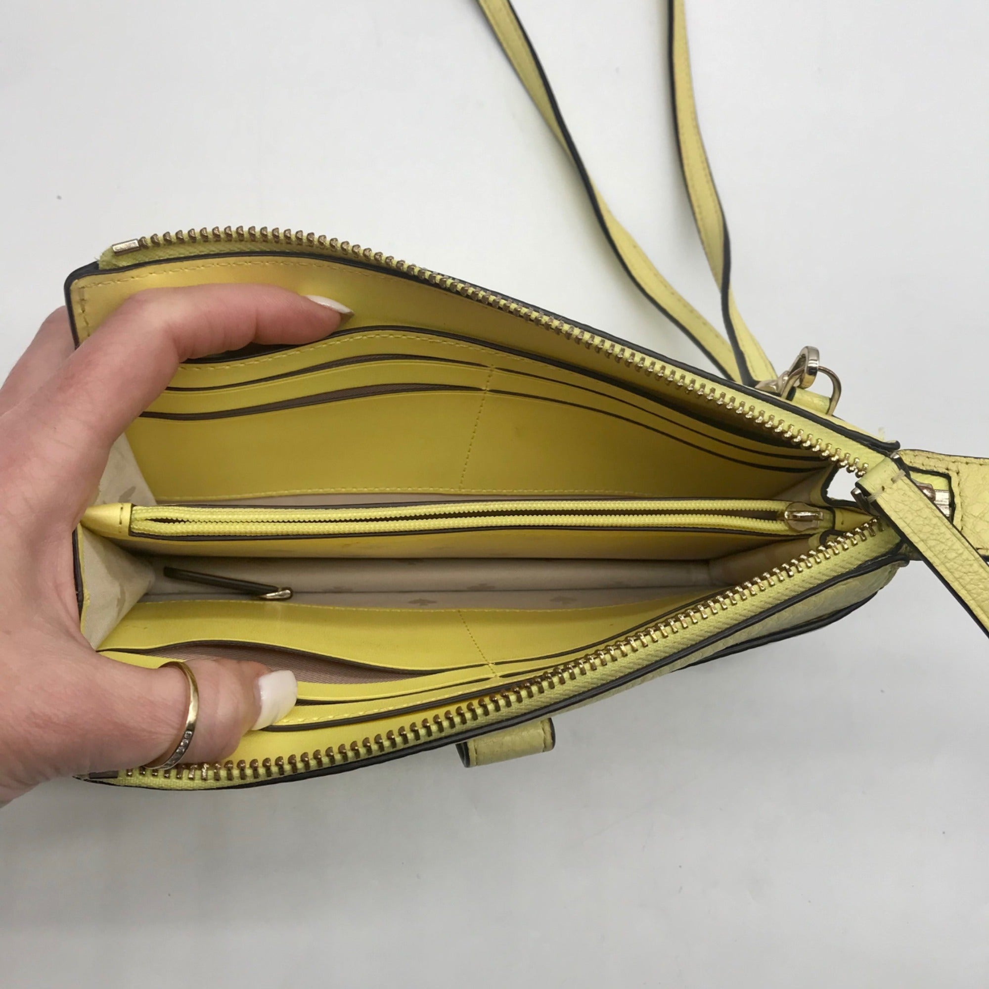 Kate Spade Limelight Leather Jackson Small Tab Crossbody