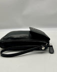 Giani Bernini Black Softy Leather Tech Crossbody Wallet