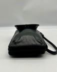 Giani Bernini Black Softy Leather Tech Crossbody Wallet
