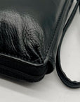 Giani Bernini Black Softy Leather Tech Crossbody Wallet