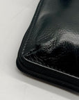 Giani Bernini Black Softy Leather Tech Crossbody Wallet