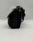 Fossil Black Padded Leather Crossbody Bag