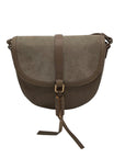 Stella & Dot Mushroom Leather Sloane Crossbody Bag